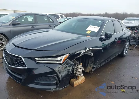 2021 Acura Tlx Technology Package from USA, damaged, VIN 19UUB6F43MA004117